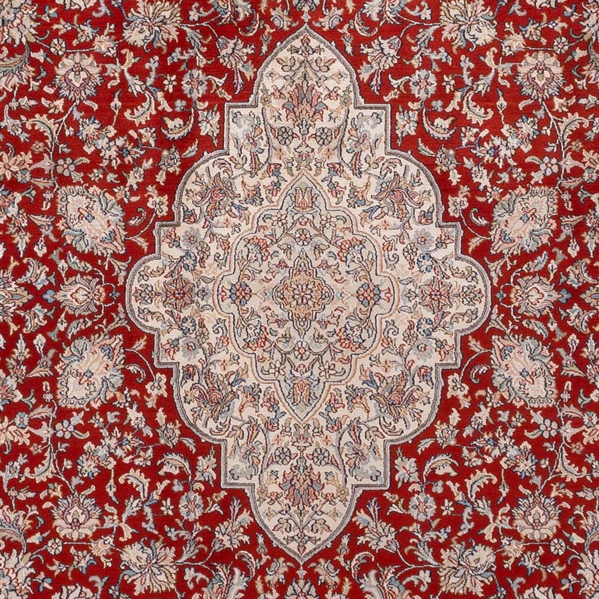 Tapis en soie - Soie du Cachemire - 332 x 245 cm - rouge