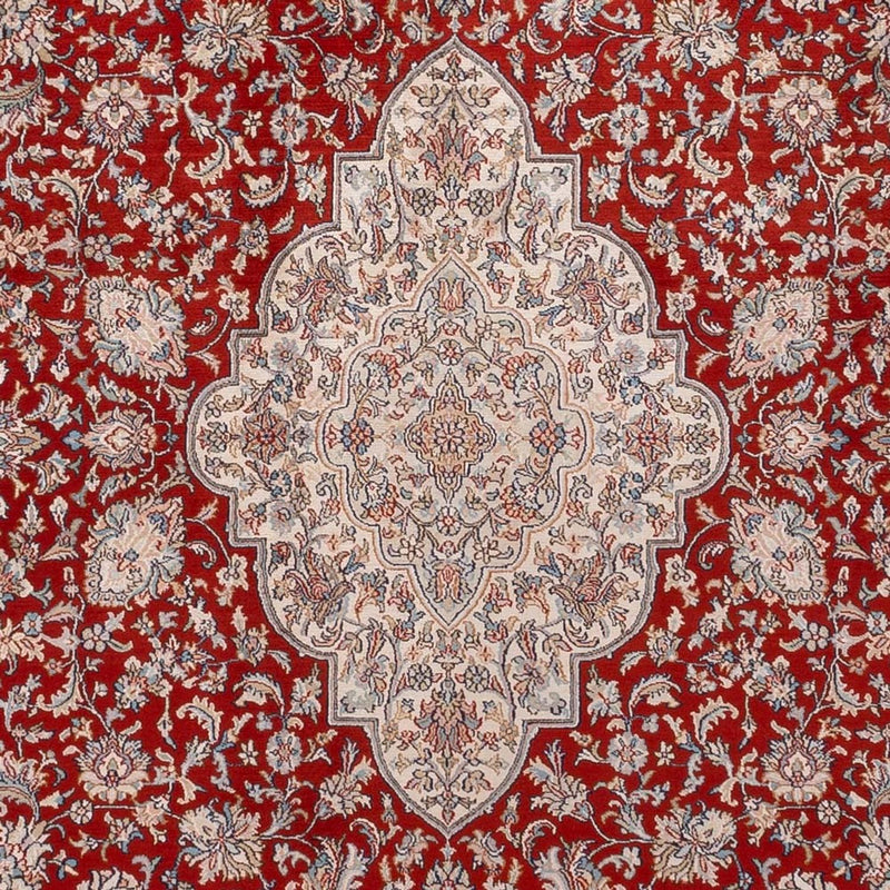 Tapis en soie - Soie du Cachemire - 332 x 245 cm - rouge