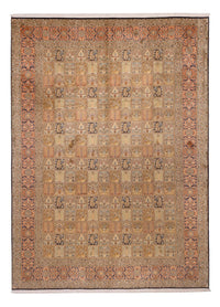 Tapis en soie - Soie du Cachemire - 339 x 246 cm - beige foncé