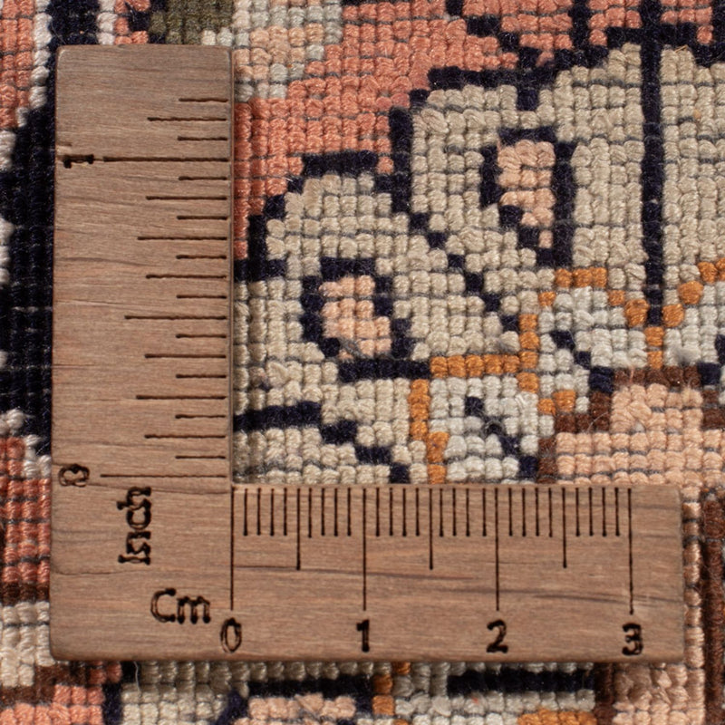 Tapis en soie - Soie du Cachemire - 339 x 246 cm - beige foncé