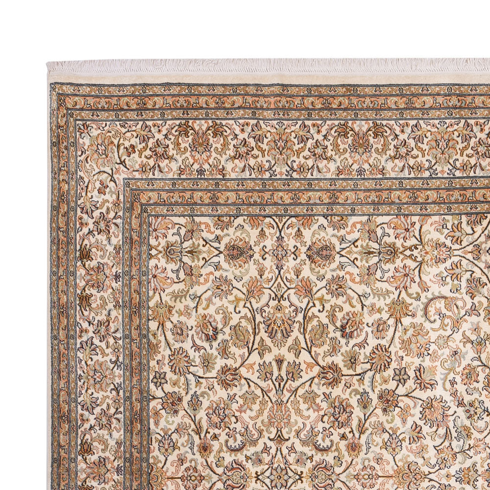 Tapis en soie du Cachemire Tapis 245x356cm - Tapis oriental