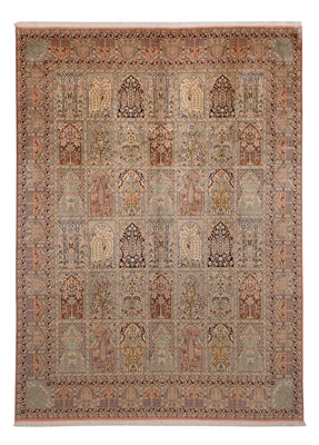 Tapis en soie - Soie du Cachemire - 324 x 238 cm - beige