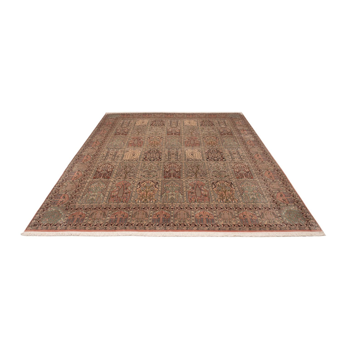 Tapis en soie - Soie du Cachemire - 324 x 238 cm - beige