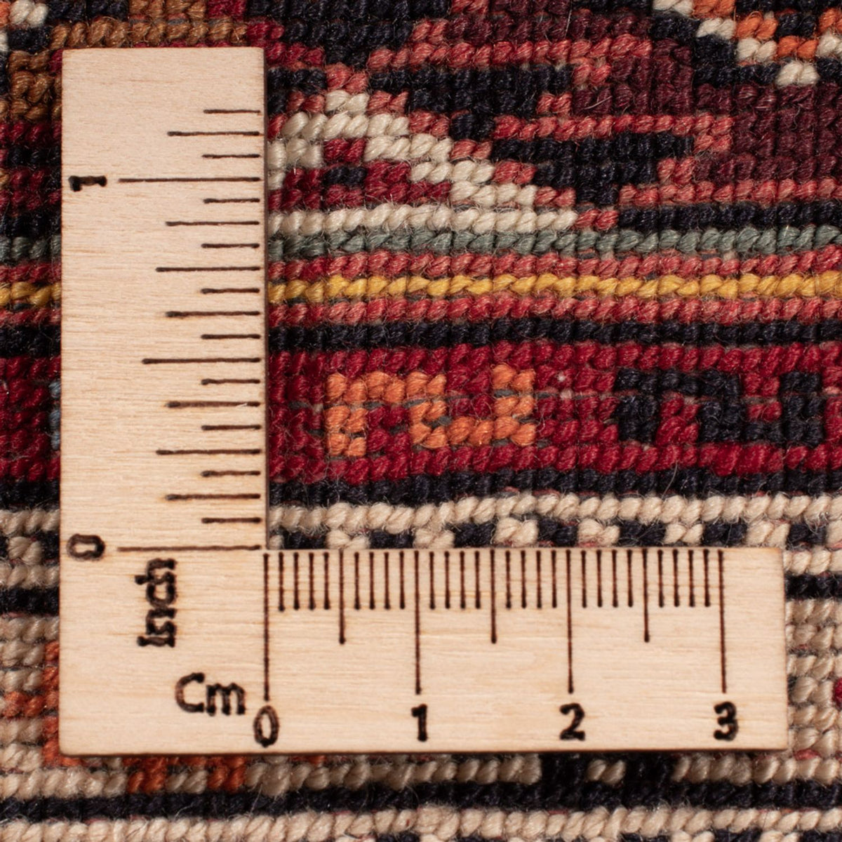 Tapis afghan - 321 x 243 cm - rouge foncé