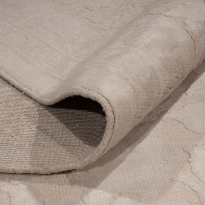 Tapis design - 416 x 302 cm - crème