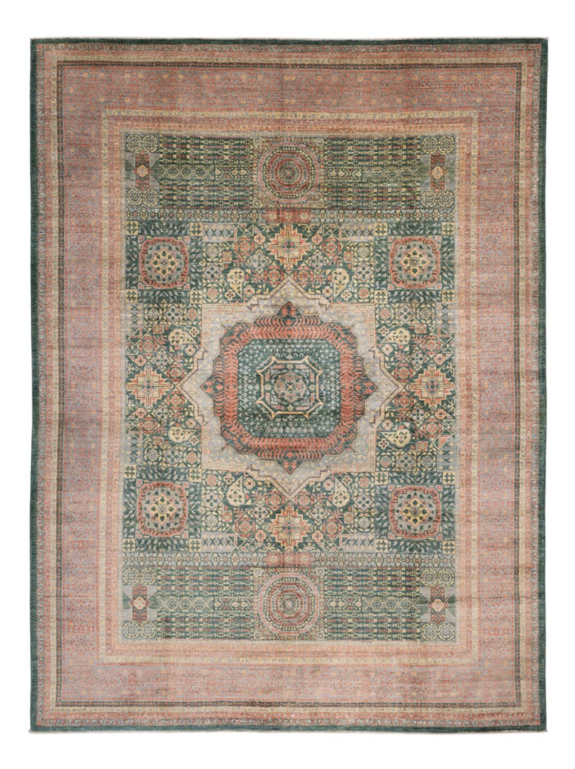Tapis Ziegler - Ariana - 397 x 302 cm - vert clair