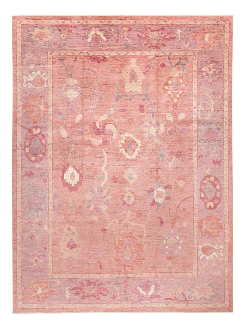 Tapis Ziegler - Usak - 407 x 293 cm - rouge clair