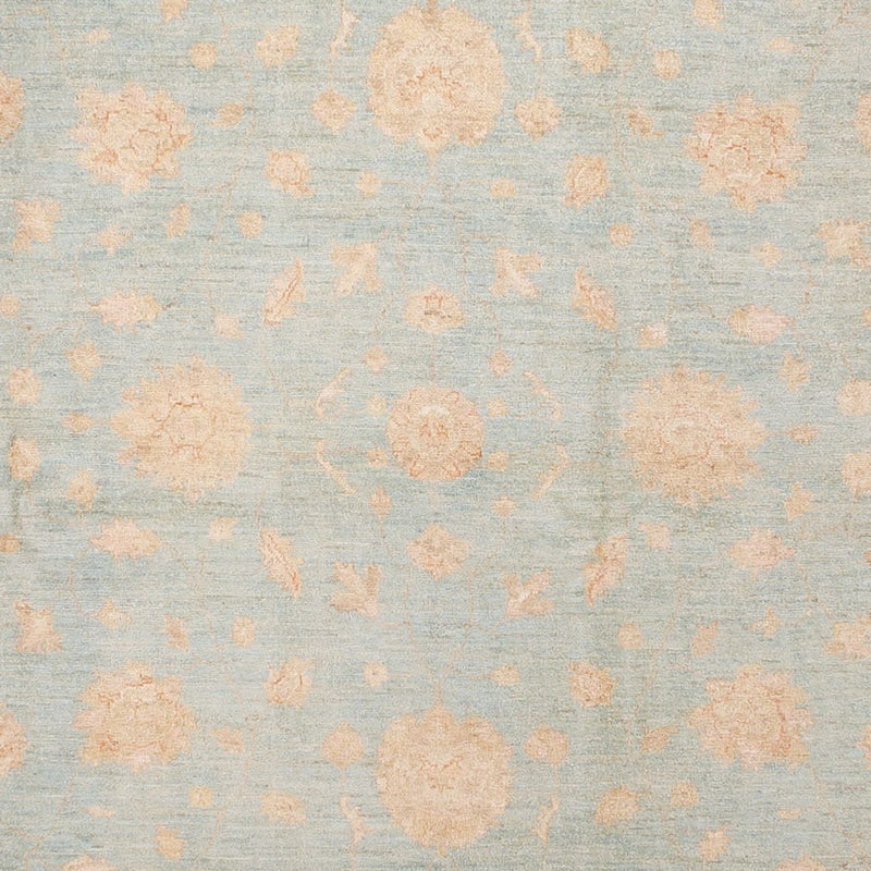Tapis Ziegler - 418 x 199 cm - bleu clair