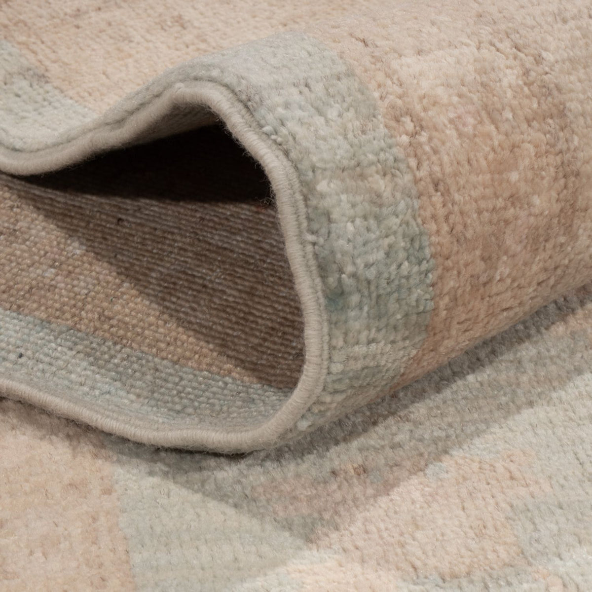 Tapis Ziegler - 418 x 199 cm - bleu clair