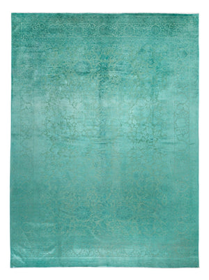 Tapis design - Vintage/Overdyed - 428 x 311 cm - vert