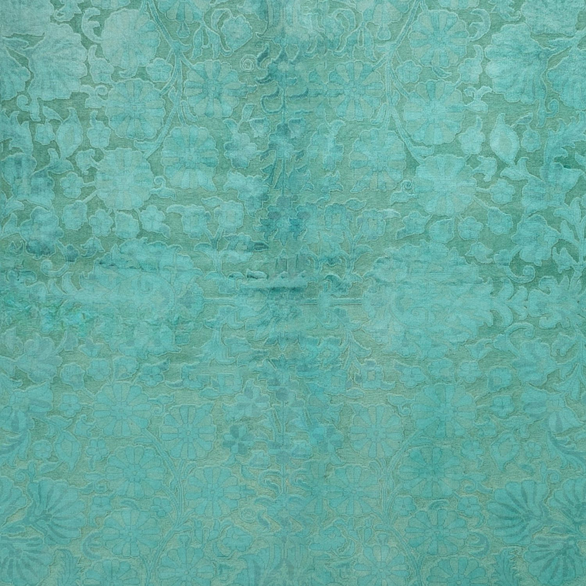 Tapis design - Vintage/Overdyed - 428 x 311 cm - vert