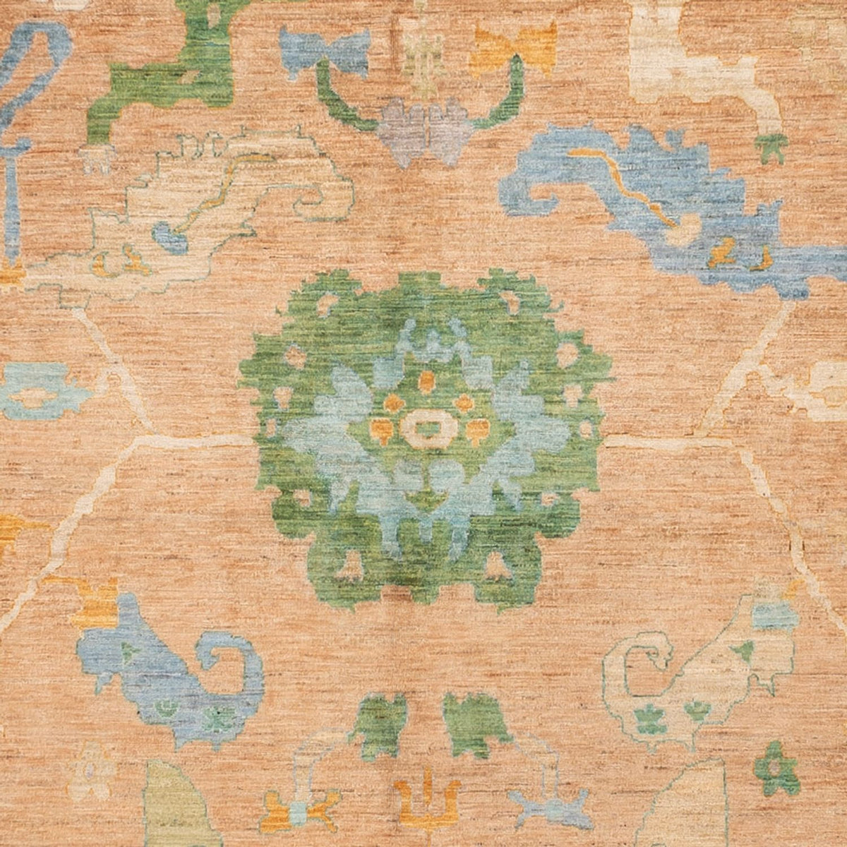 Tapis Ziegler - Usak - 402 x 297 cm - orange