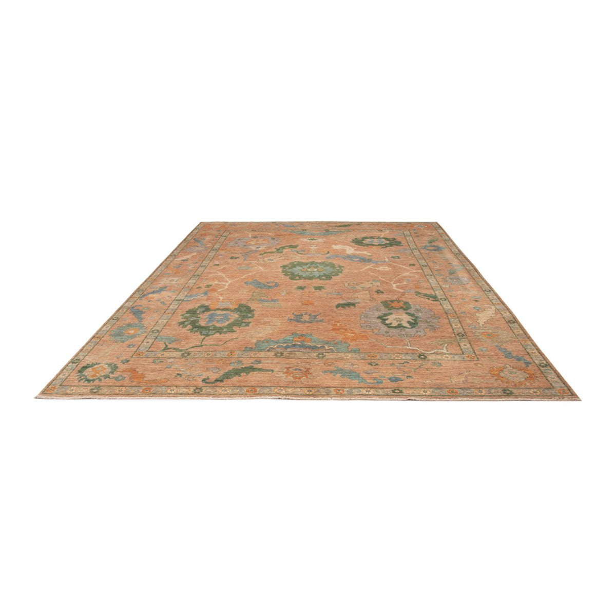 Tapis Ziegler - Usak - 402 x 297 cm - orange