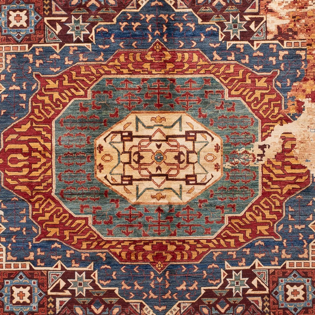 Tapis design - 396 x 303 cm - multicolore