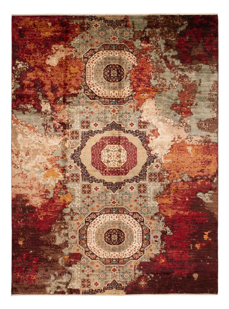 Tapis design - 391 x 295 cm - multicolore