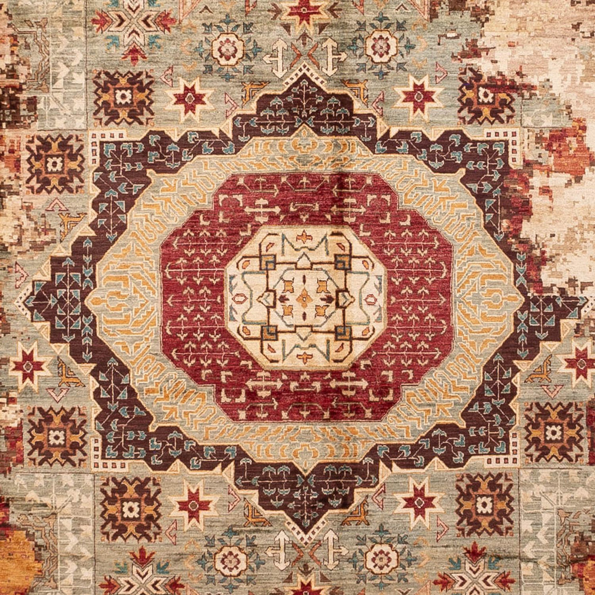 Tapis design - 391 x 295 cm - multicolore