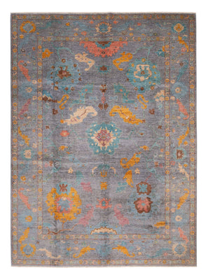 Tapis Ziegler - Usak - 404 x 301 cm - bleu clair