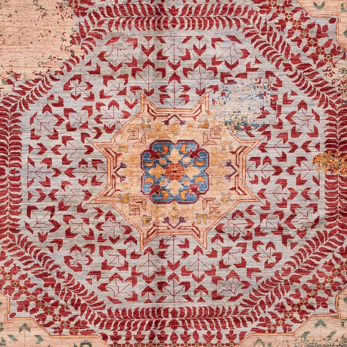 Tapis design - 394 x 298 cm - multicolore