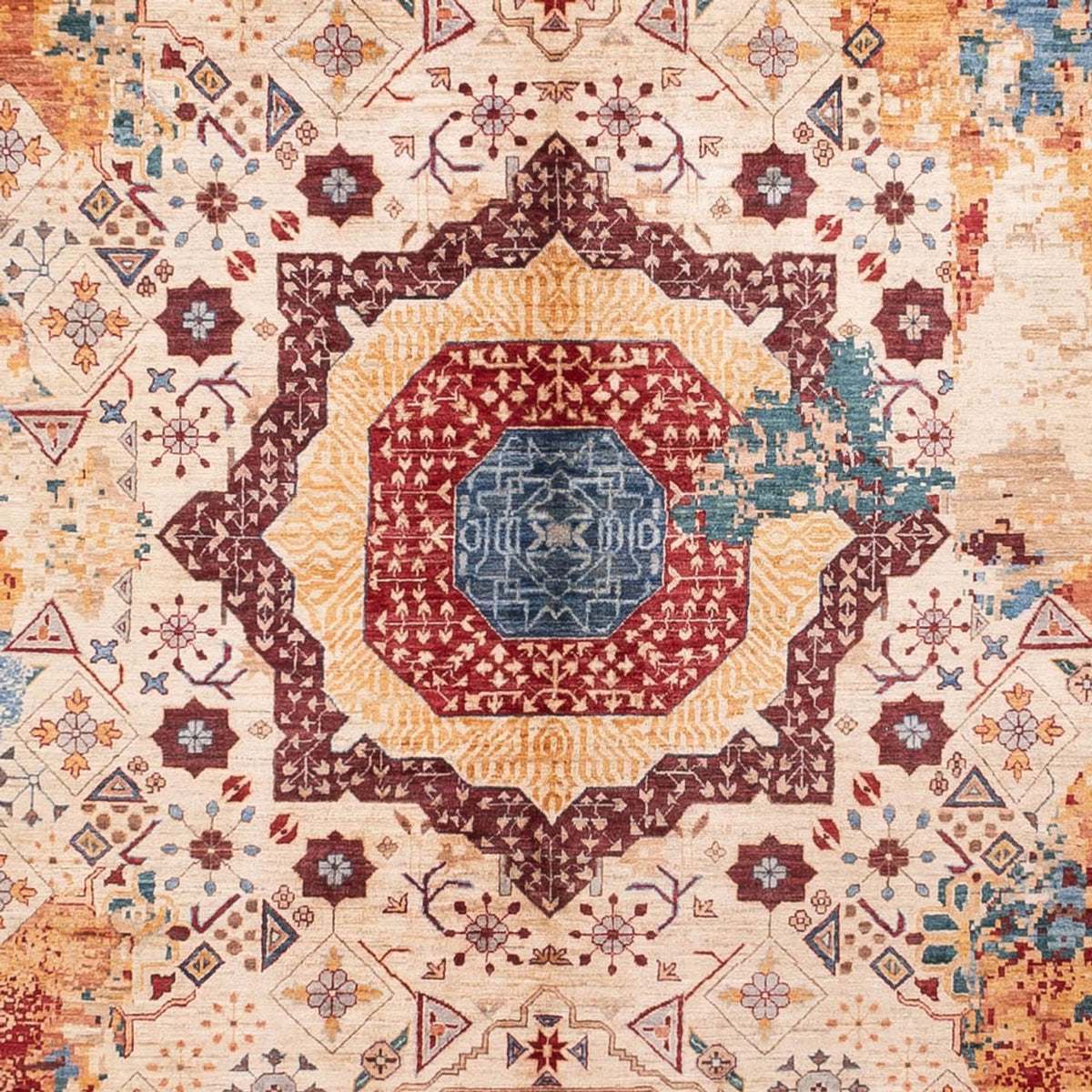 Tapis design - 396 x 301 cm - multicolore