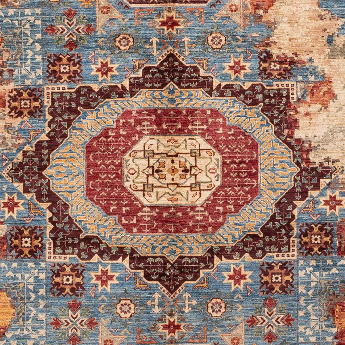 Tapis design - 386 x 294 cm - multicolore