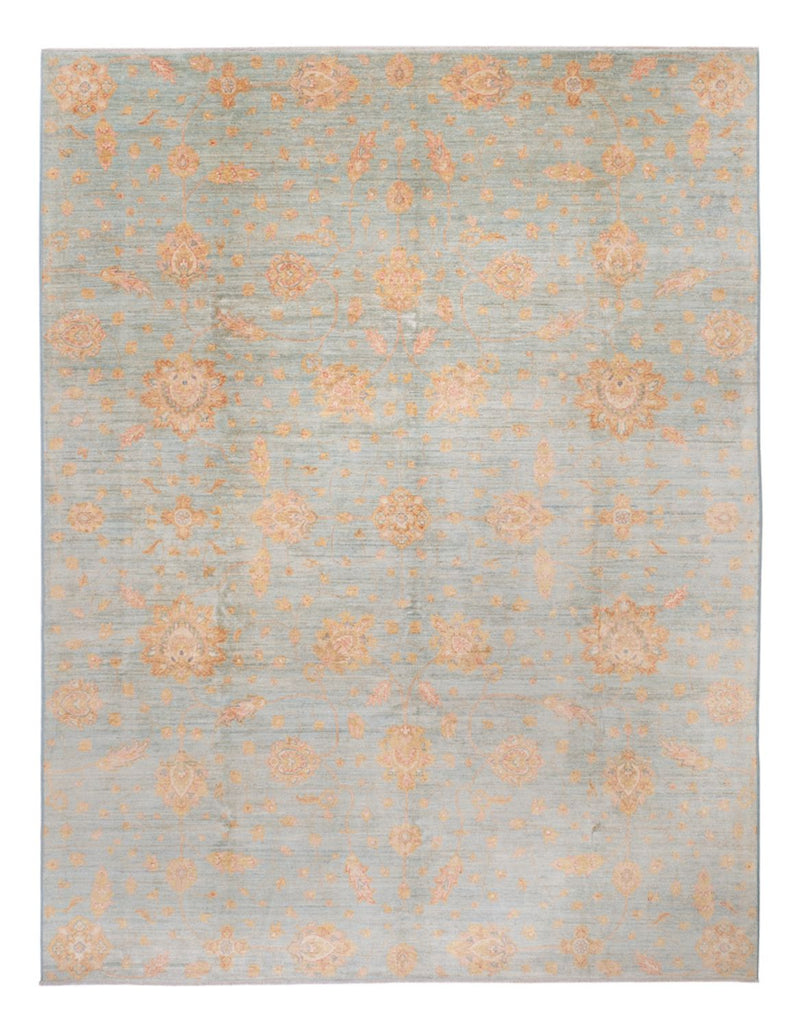 Tapis Ziegler - 402 x 306 cm - bleu clair