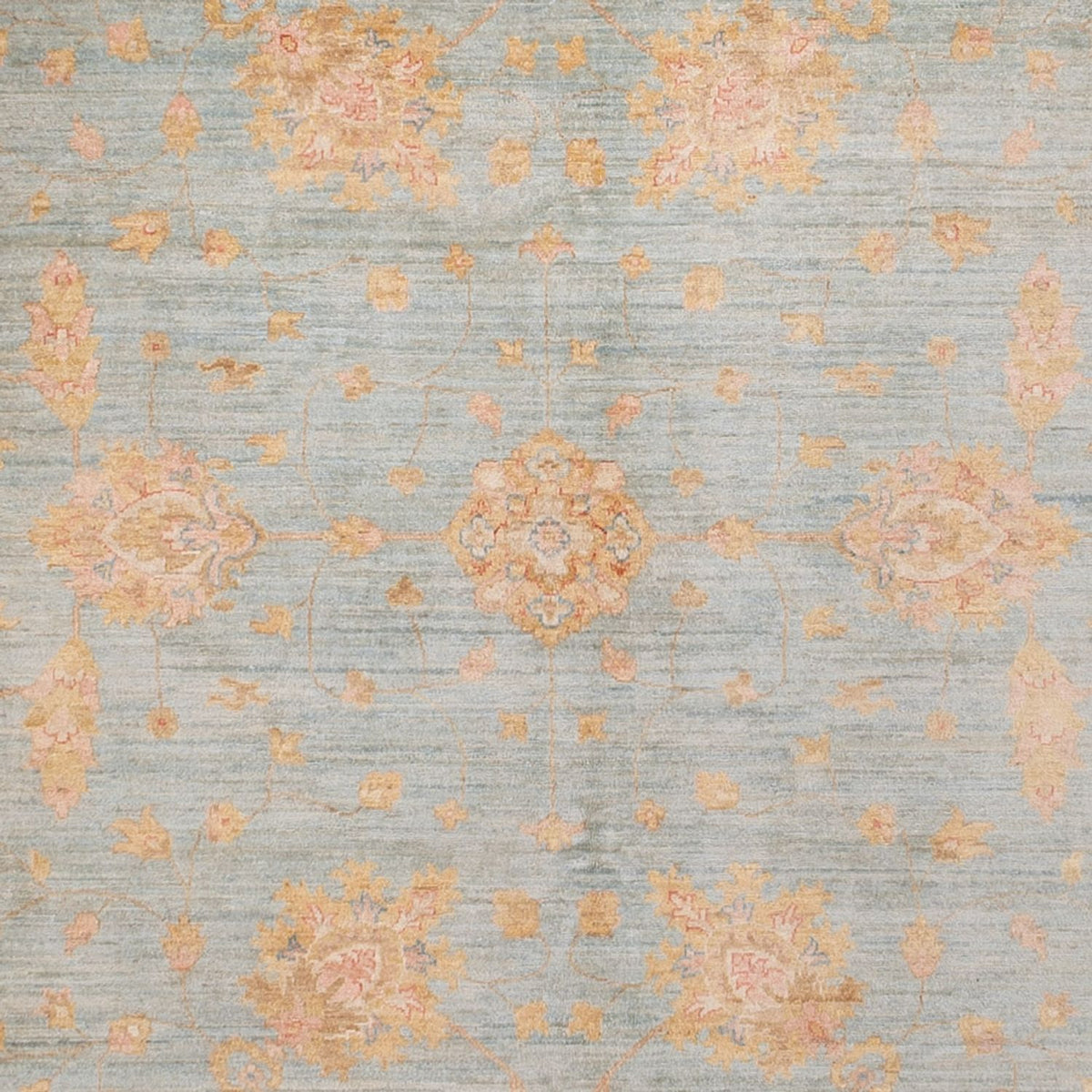Tapis Ziegler - 402 x 306 cm - bleu clair