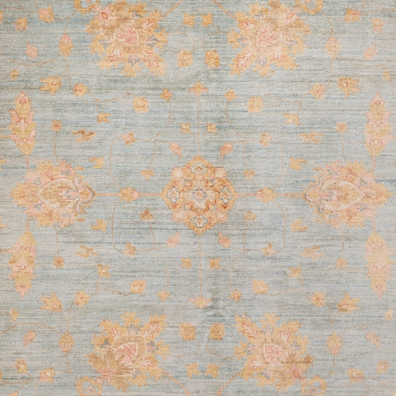 Tapis Ziegler - 402 x 306 cm - bleu clair