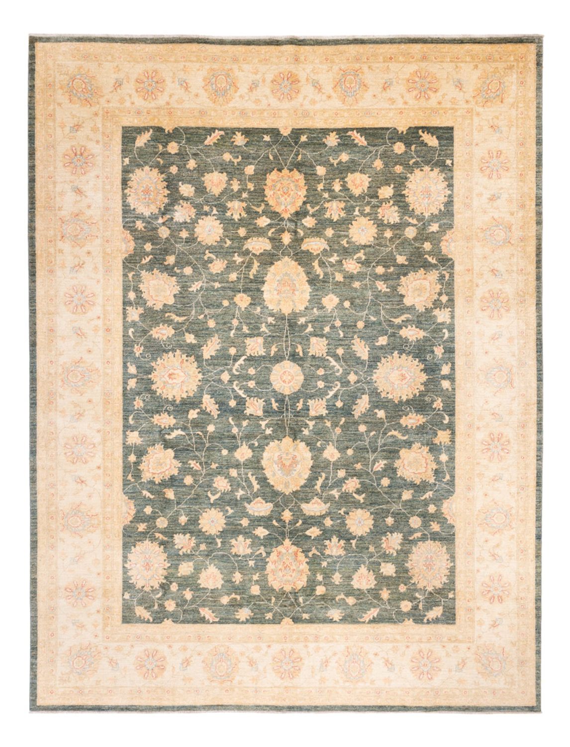 Tapis Ziegler - 392 x 302 cm - vert menthe
