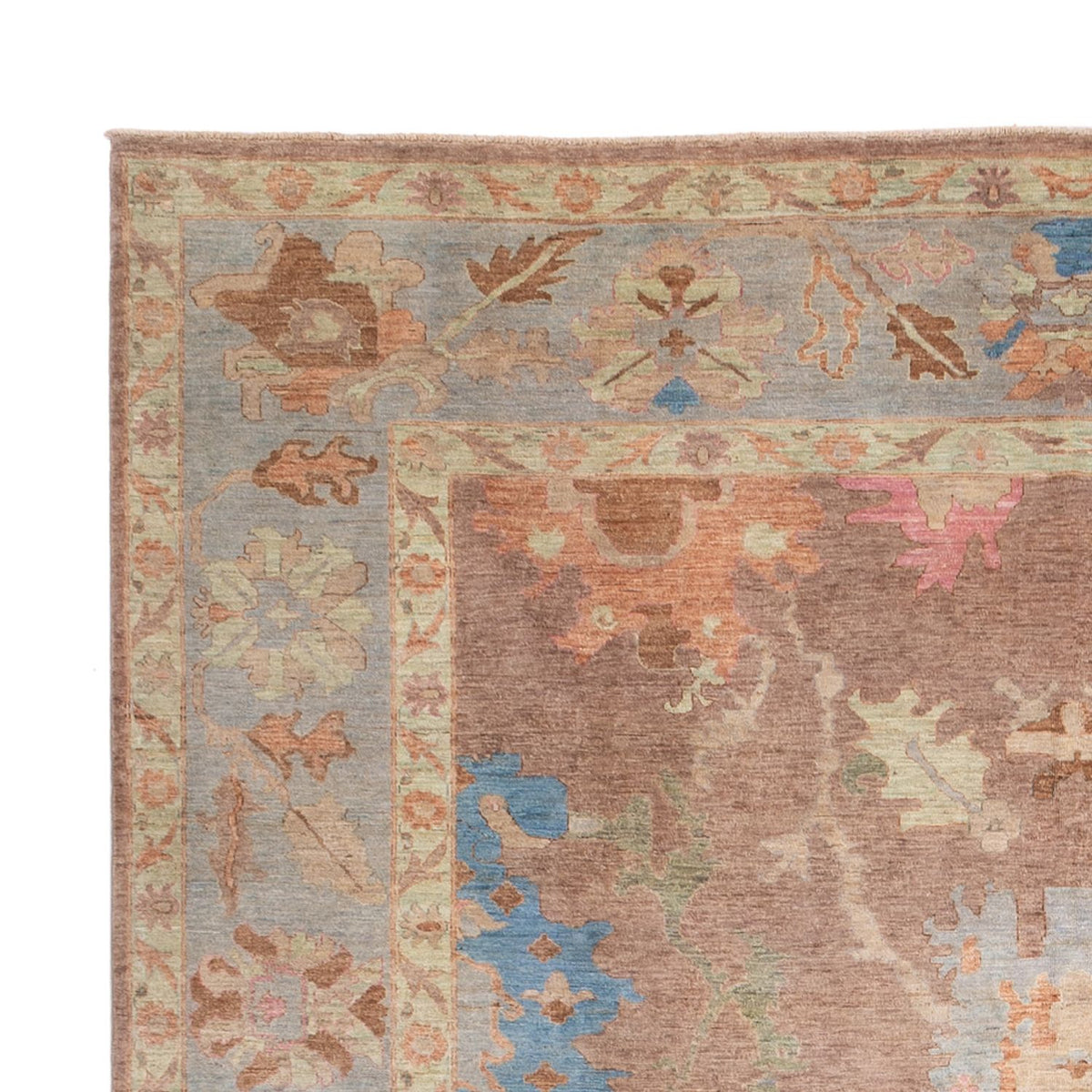 Tapis Ziegler - Usak - 410 x 315 cm - beige foncé