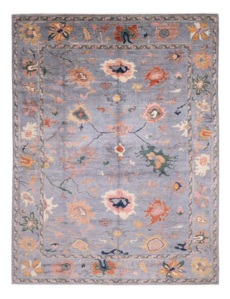 Tapis Ziegler - Usak - 397 x 300 cm - bleu foncé