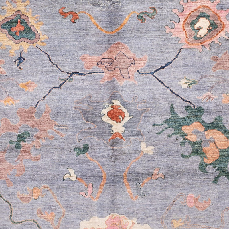 Tapis Ziegler - Usak - 397 x 300 cm - bleu foncé