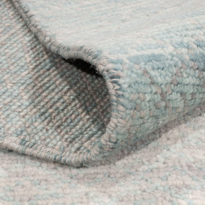 Tapis design - 428 x 307 cm - bleu clair