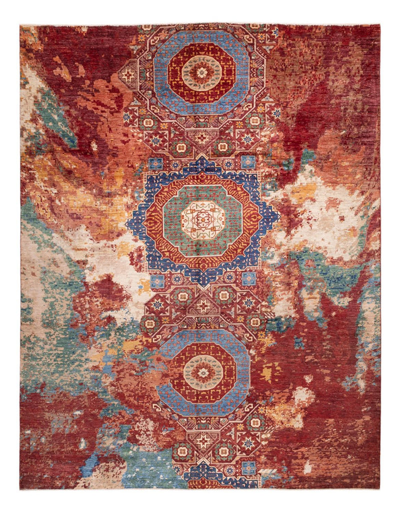 Tapis design - 391 x 306 cm - multicolore