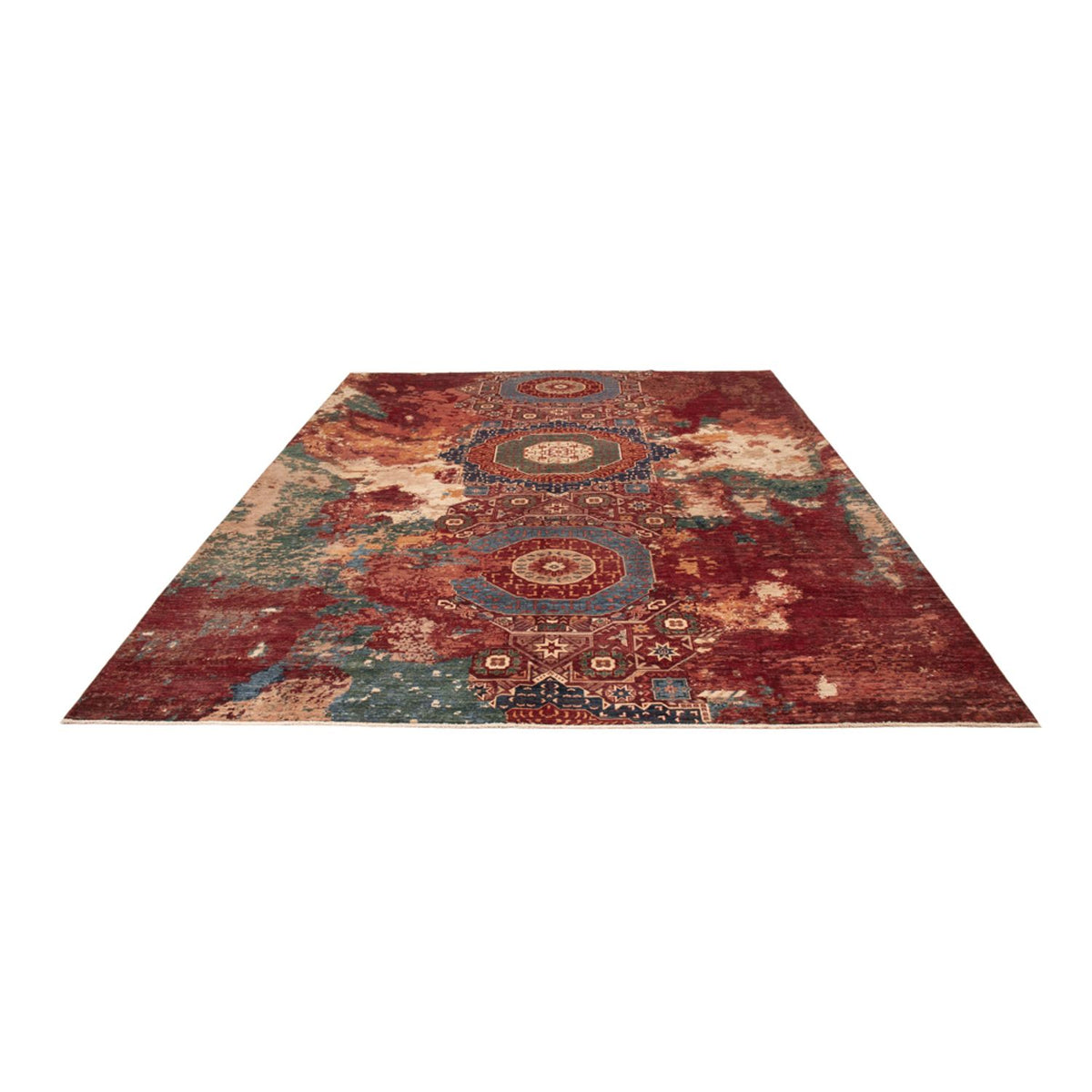 Tapis design - 391 x 306 cm - multicolore