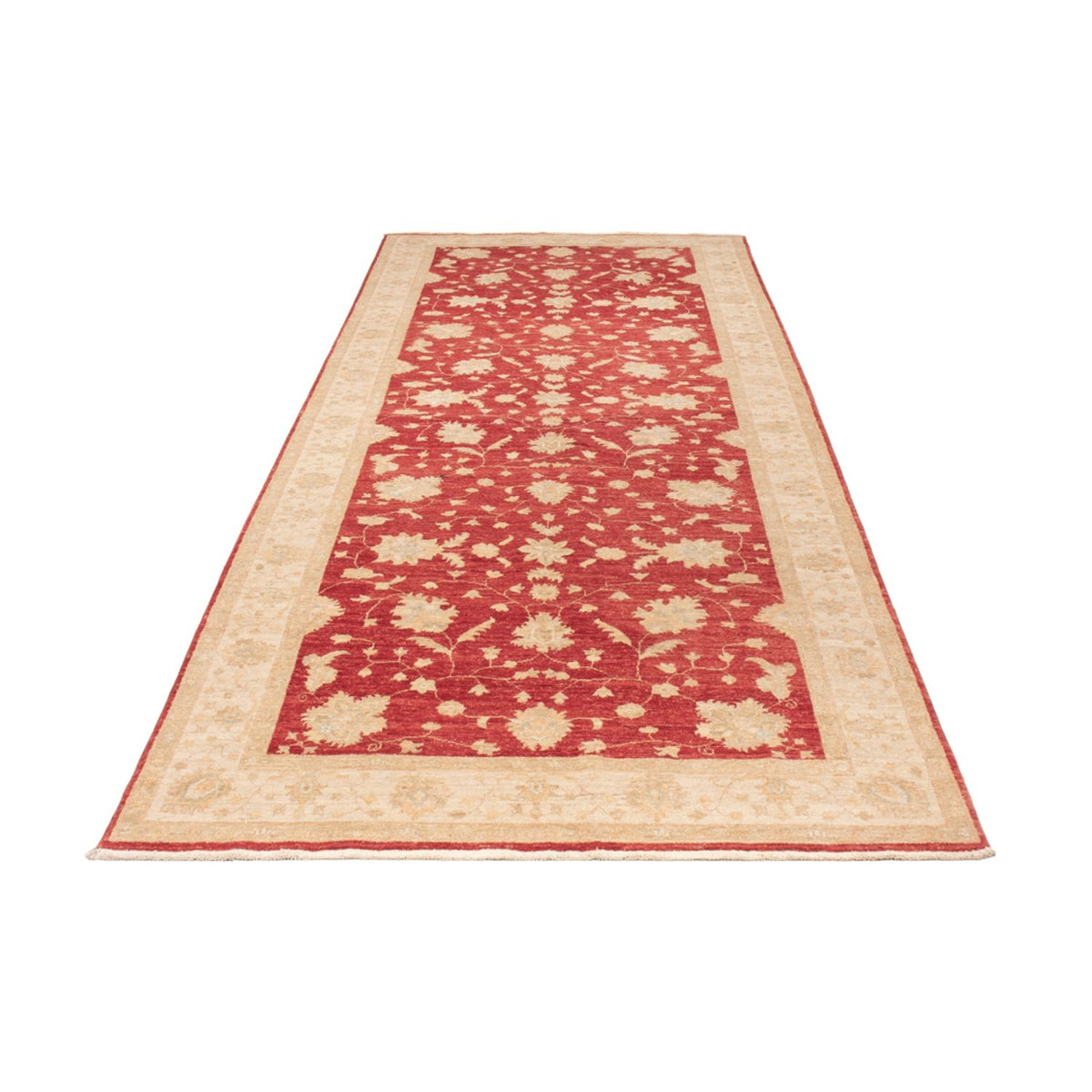 Tapis de couloir Tapis Ziegler - 402 x 152 cm - rouge