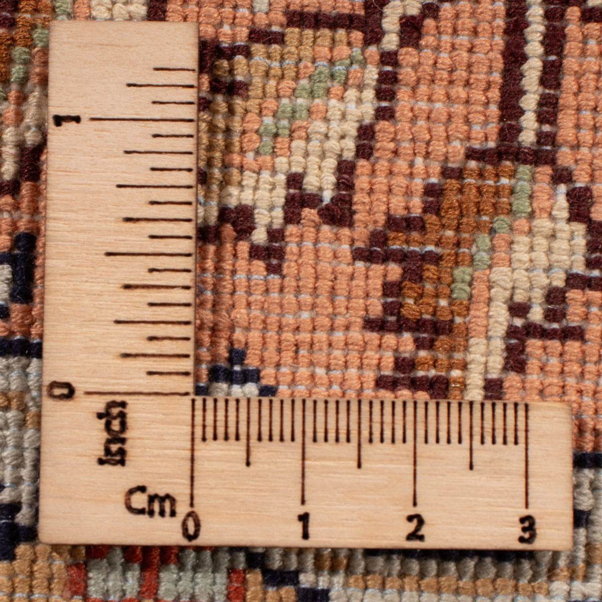 Tapis en soie - Soie du Cachemire - 403 x 298 cm - beige foncé