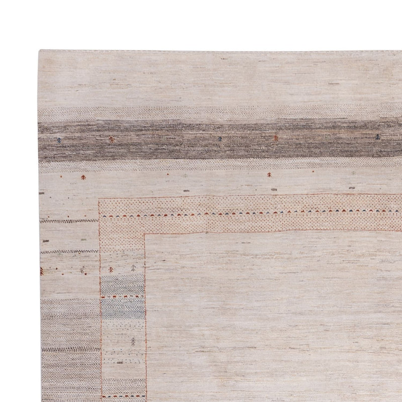 Tapis Gabbeh - Loribaft Indus - 396 x 300 cm - taupe