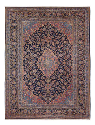 Tapis persan - Keshan - 355 x 264 cm - beige foncé