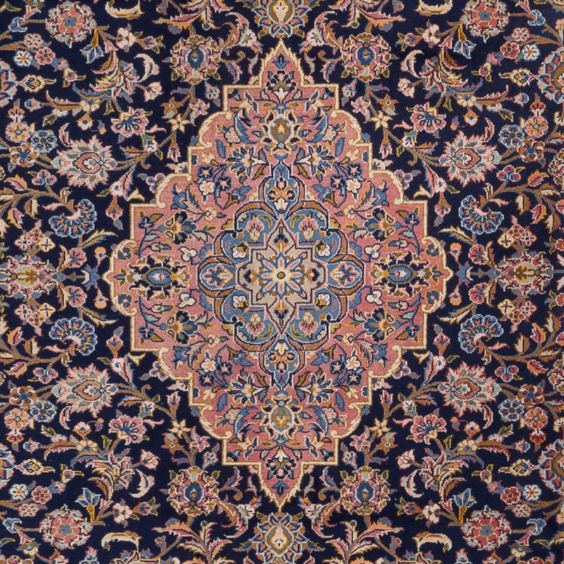 Tapis persan - Keshan - 355 x 264 cm - beige foncé