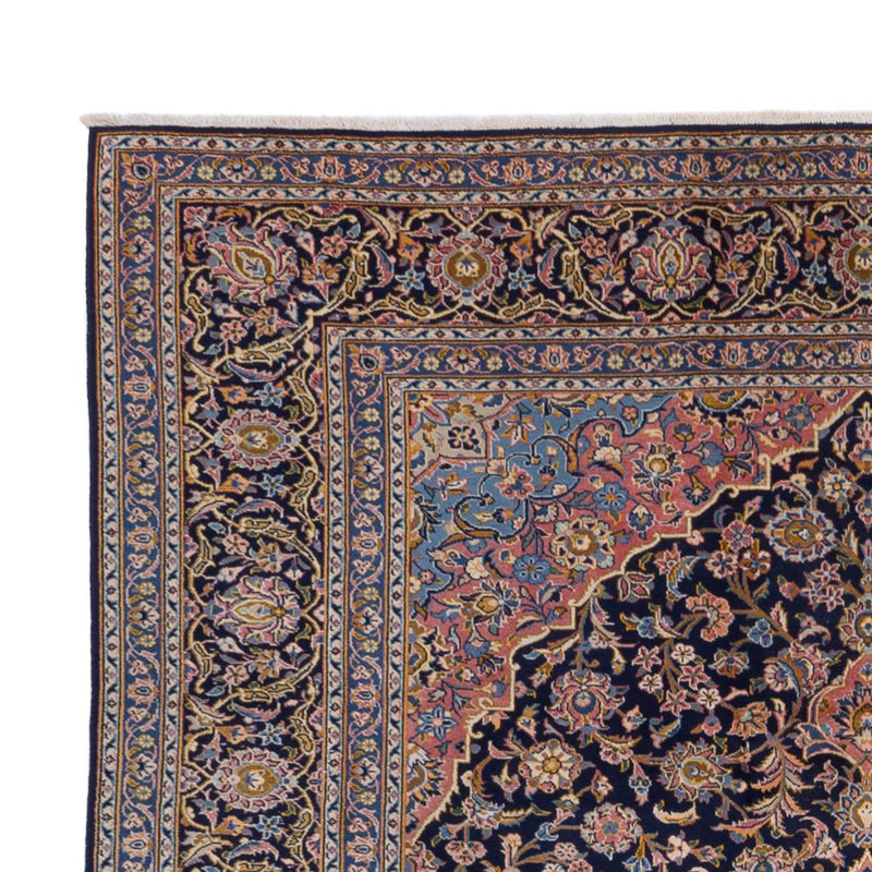 Tapis persan - Keshan - 355 x 264 cm - beige foncé