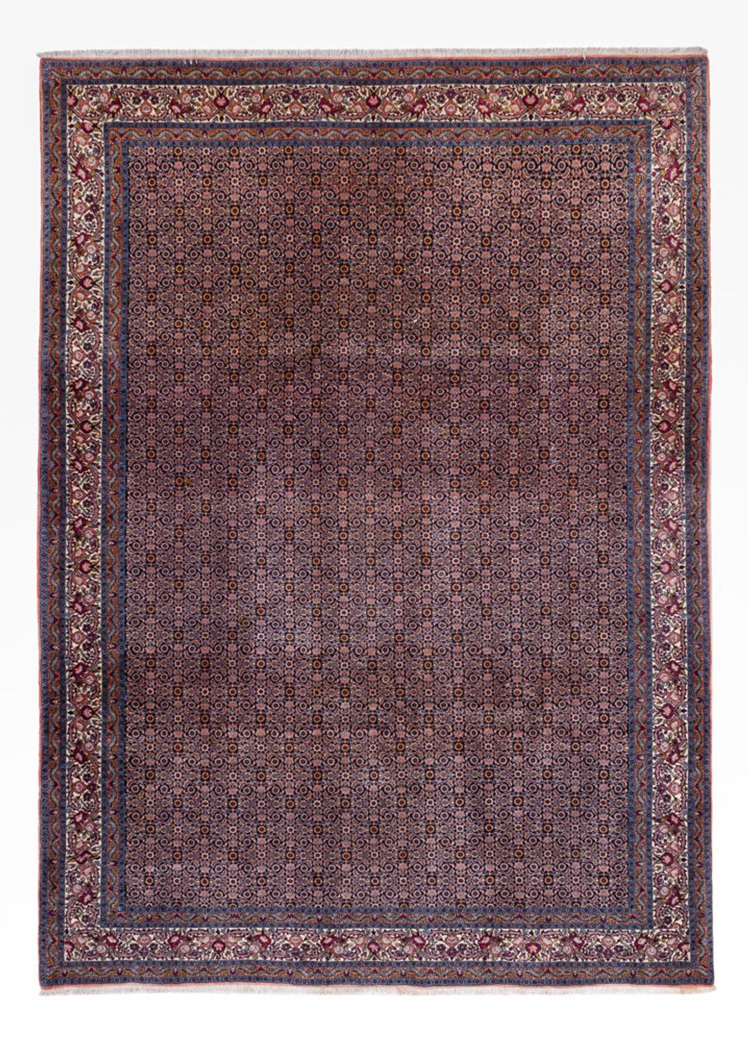 Tapis persan - Bidjar - 349 x 252 cm - beige foncé