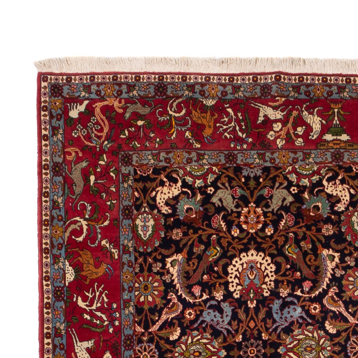 Tapis persan - Nomadic - 340 x 217 cm - beige foncé