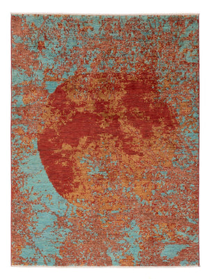 Tapis design - 201 x 155 cm - multicolore