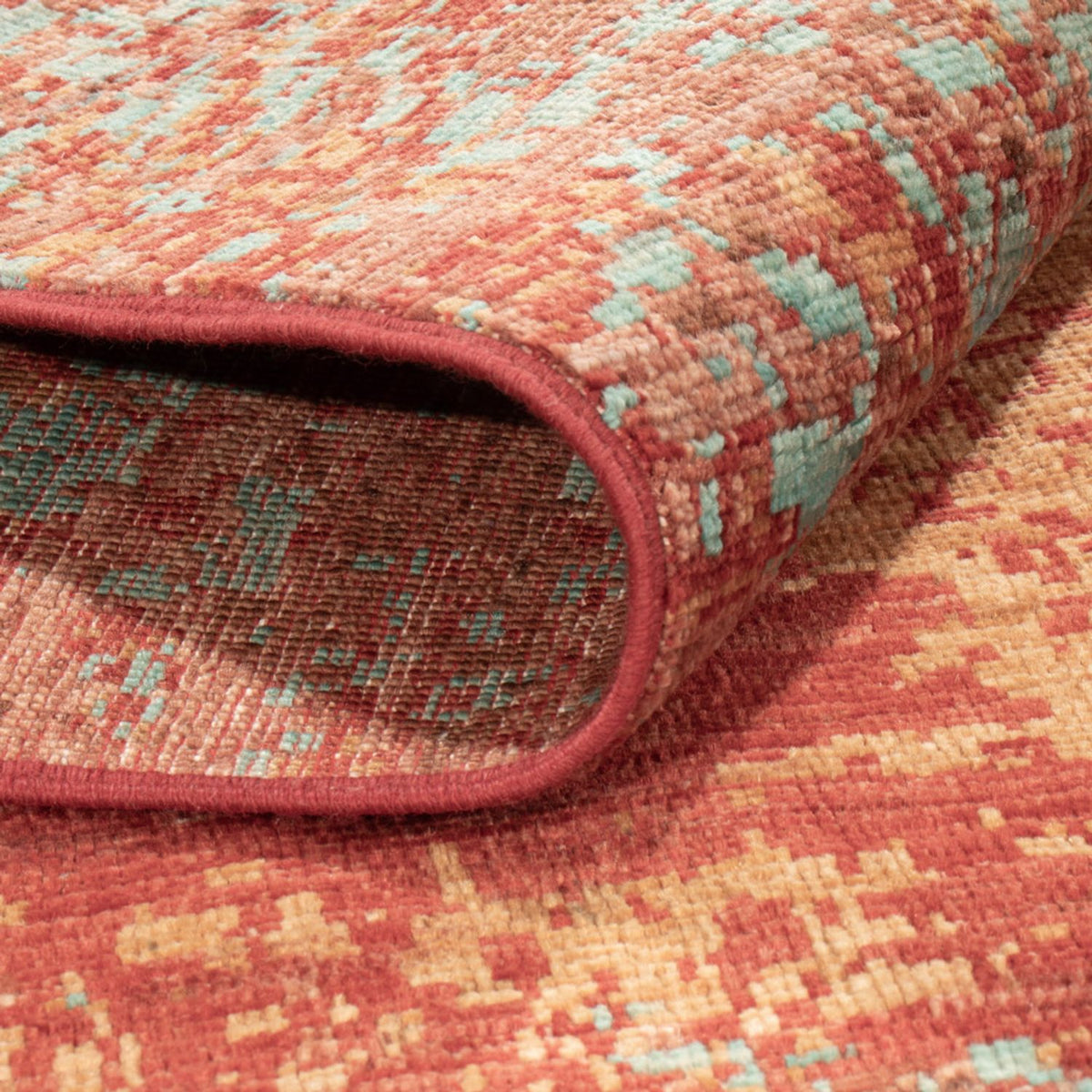 Tapis design - 201 x 155 cm - multicolore