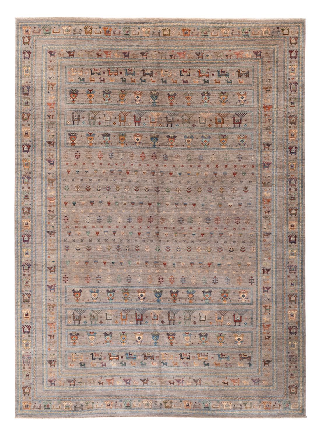 Tapis Ziegler - Ariana - 383 x 276 cm - taupe