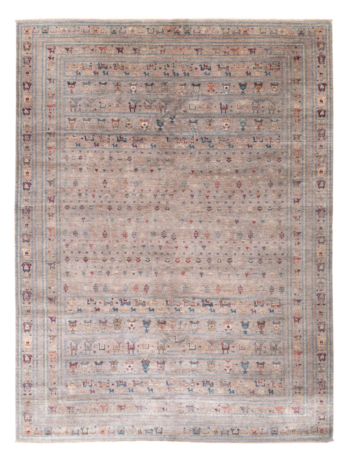 Tapis Ziegler - Ariana - 402 x 303 cm - taupe