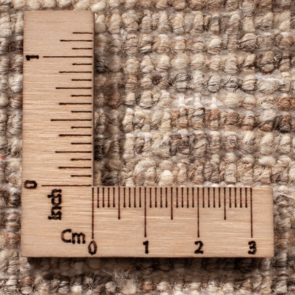 Tapis berbère carré  - 200 x 200 cm - beige