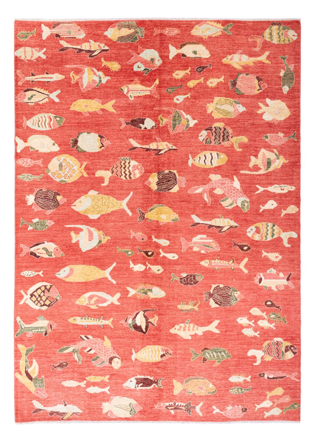 Tapis design - 296 x 205 cm - multicolore