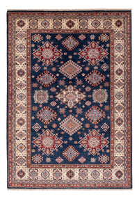 Tapis Ziegler - Kazak - 211 x 152 cm - bleu foncé