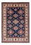 Tapis Ziegler - Kazak - 211 x 152 cm - bleu foncé